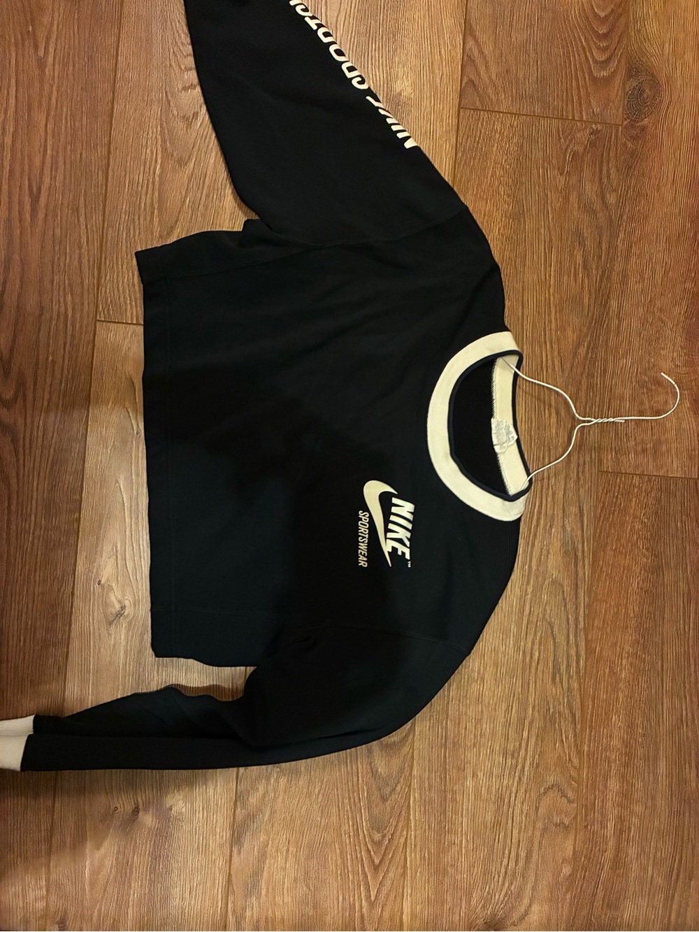 Nike Black Crew Sweatshirt XS/S